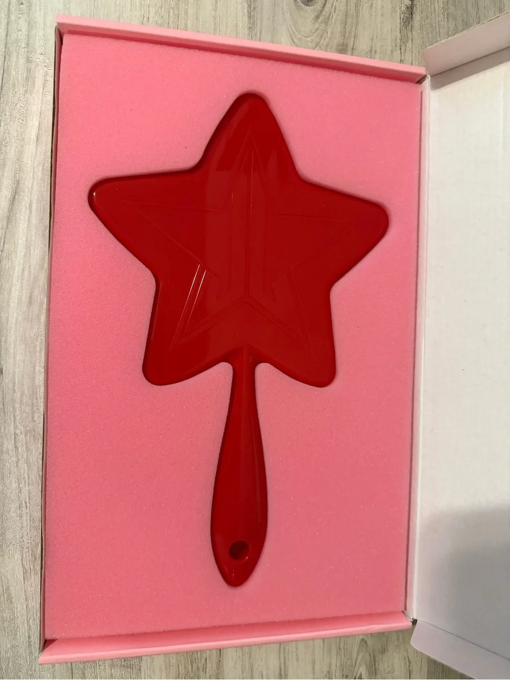 Jeffree Star Pink Makeup Brush Case with Magenta Star Logo